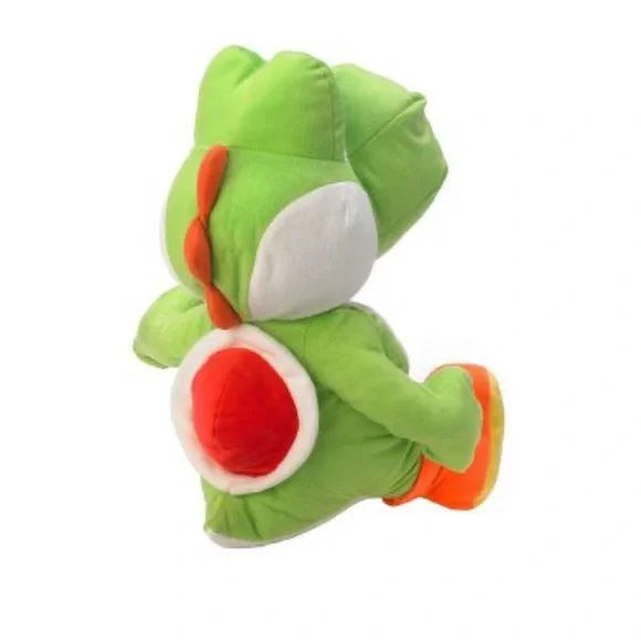 Yoshi plushy with velcro backpack - Picture 2 of 3